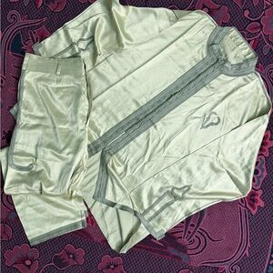 Elegant Cream Men's Traditional Outfit